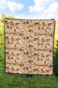 Egyptian Print Pattern Quilt-grizzshop