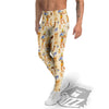 Egyptian Thoth Print Pattern Men's Leggings-grizzshop