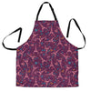 Eiffel Tower Heart Pattern Print Men's Apron-grizzshop