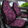 Eiffel Tower Heart Pattern Print Universal Fit Car Seat Covers-grizzshop