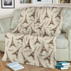 Eiffel Tower Pattern Print Blanket-grizzshop