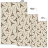 Eiffel Tower Pattern Print Floor Mat-grizzshop