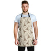 Eiffel Tower Pattern Print Men's Apron-grizzshop