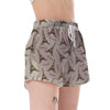 Eiffel Tower Pattern Print Women's Shorts-grizzshop