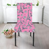 Eiffel Tower Print Pattern Chair Cover-grizzshop