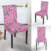 Eiffel Tower Print Pattern Chair Cover-grizzshop