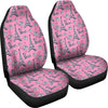 Eiffel Tower Print Pattern Universal Fit Car Seat Covers-grizzshop