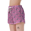 Eiffel Tower Print Pattern Women's Shorts-grizzshop