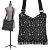 Electric Guitar Pattern Print Crossbody Bags-grizzshop