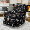 Electric Guitar Pattern Print Recliner Cover-grizzshop