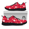 Elements Merry Christmas Print Pattern Black Sneaker-grizzshop