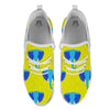 Elephant Mandala Blue Print Pattern White Athletic Shoes-grizzshop