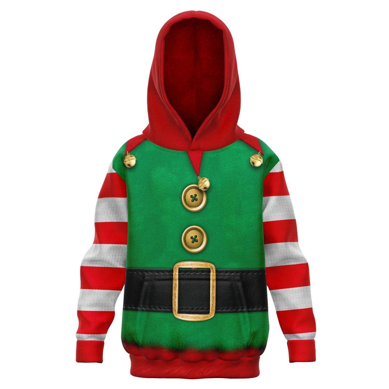Elf Christmas Pullover Hoodie-grizzshop
