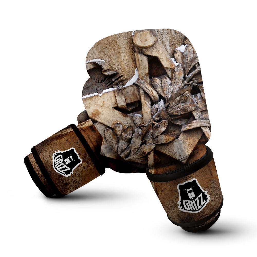 Emblem Freemasonry Print Boxing Gloves-grizzshop