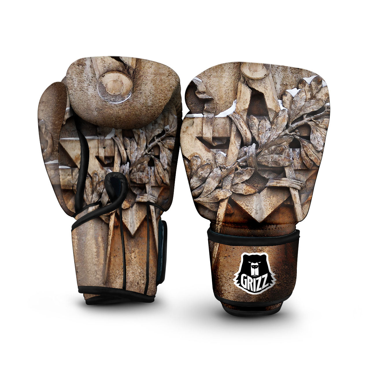Emblem Freemasonry Print Boxing Gloves-grizzshop