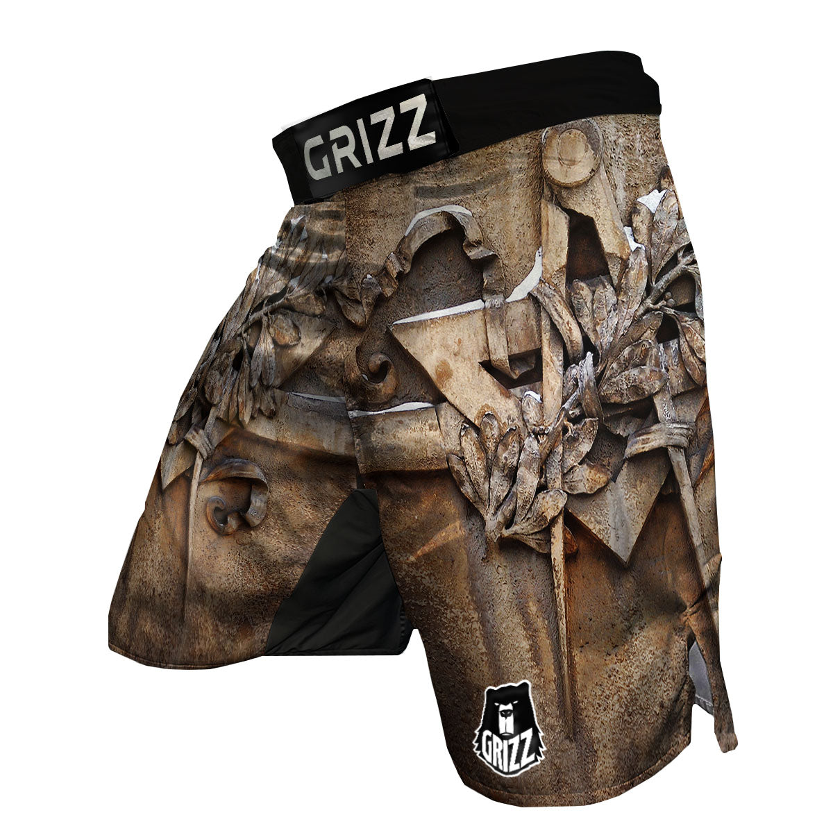 Emblem Freemasonry Print MMA Shorts-grizzshop