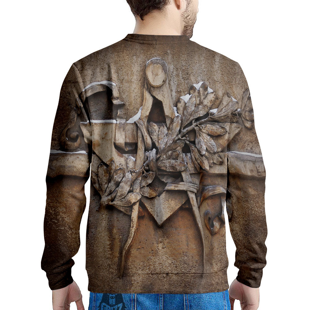 Emblem Freemasonry Print Men's Sweatshirt-grizzshop