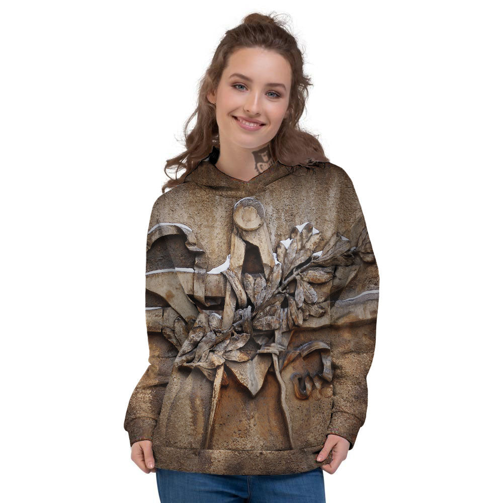 Emblem Freemasonry Print Women's Hoodie-grizzshop