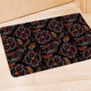 Embroidery Japanese Dragon Print Door Mat-grizzshop