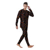 Embroidery Japanese Dragon Print Men's Pajamas-grizzshop