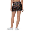 Embroidery Japanese Dragon Print Mini Skirt-grizzshop