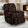 Embroidery Japanese Dragon Print Recliner Cover-grizzshop