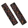 Embroidery Japanese Dragon Print Seat Belt Cover-grizzshop