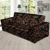 Embroidery Japanese Dragon Print Sofa Cover-grizzshop