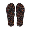 Embroidery Japanese Dragon Print Women's Flip Flops-grizzshop