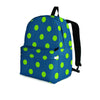 Emerald Green Polka Dot Backpack-grizzshop