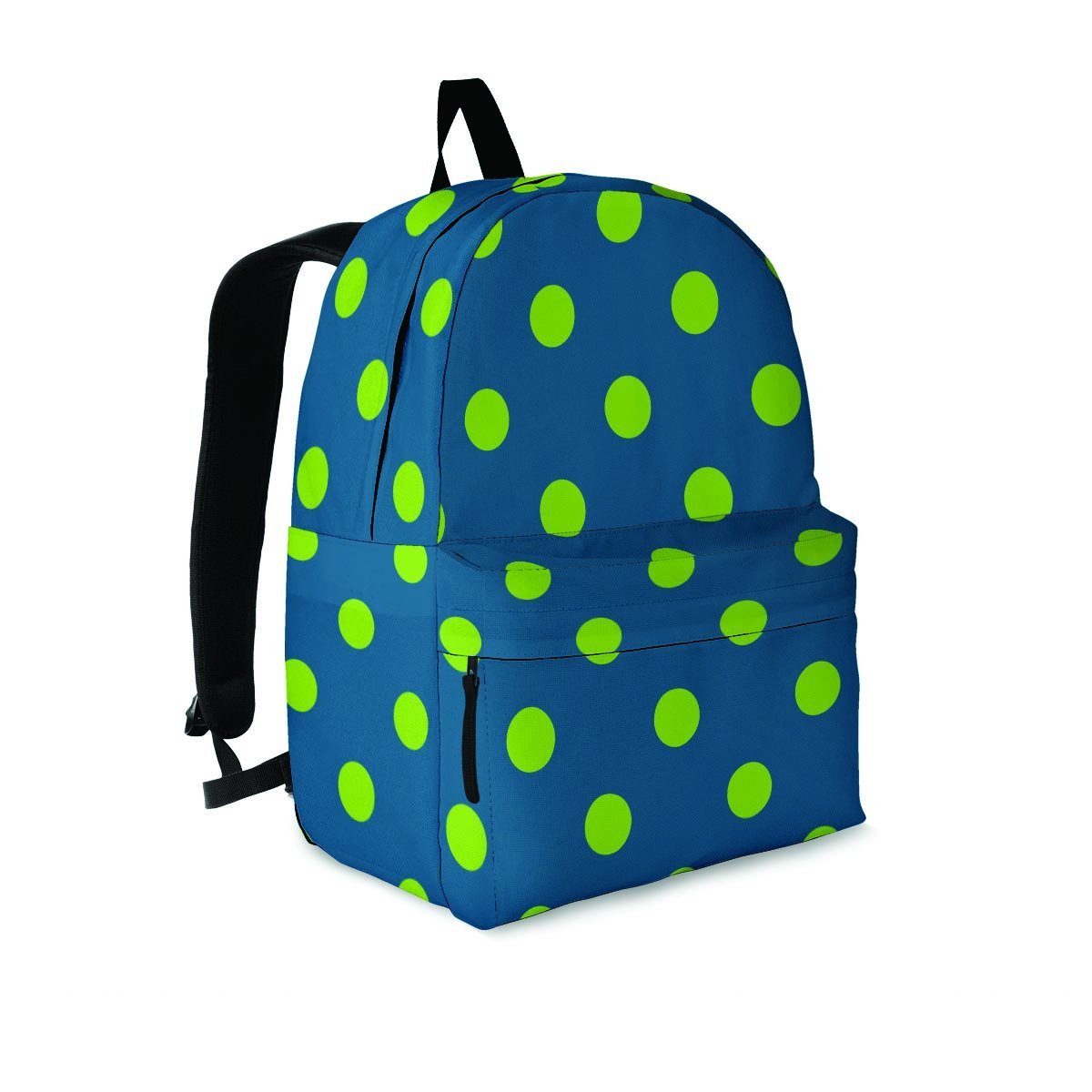 Emerald Green Polka Dot Backpack-grizzshop