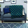 Emerald Green Polka Dot Blanket-grizzshop