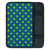 Emerald Green Polka Dot Car Console Cover-grizzshop