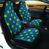 Emerald Green Polka Dot Car Seat Covers-grizzshop