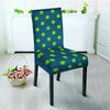 Emerald Green Polka Dot Chair Cover-grizzshop