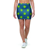 Emerald Green Polka Dot Mini Skirt-grizzshop