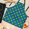 Emerald Green Polka Dot Women's Apron-grizzshop