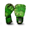 Emerald Green Tie Dye Boxing Gloves-grizzshop