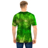 Emerald Green Tie Dye Men T Shirt-grizzshop