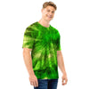 Emerald Green Tie Dye Men T Shirt-grizzshop