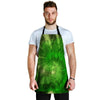 Emerald Green Tie Dye Men's Apron-grizzshop