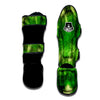 Emerald Green Tie Dye Muay Thai Shin Guard-grizzshop