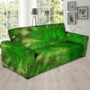 Emerald Green Tie Dye Sofa Cover-grizzshop