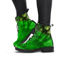 Emerald Green Tie Dye Women's Boots-grizzshop