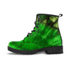 Emerald Green Tie Dye Women's Boots-grizzshop