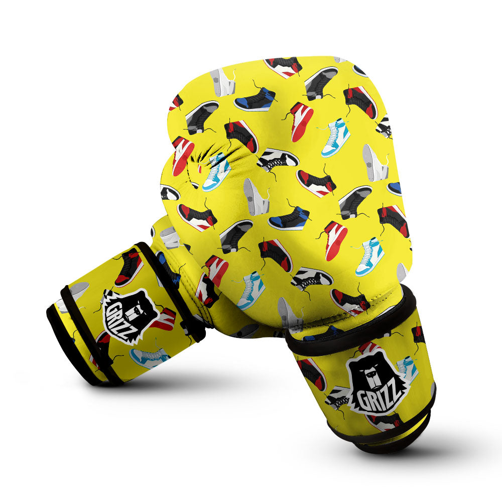 Emo Shoes Print Pattern Boxing Gloves-grizzshop
