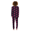 Emo Skull Pink Print Pattern Women's Pajamas-grizzshop