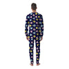 Emoji Bear Print Pattern Men's Pajamas-grizzshop