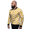 Emoji Cute Print Pattern Men's Bomber Jacket-grizzshop