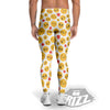 Emoji Cute Print Pattern Men's Leggings-grizzshop